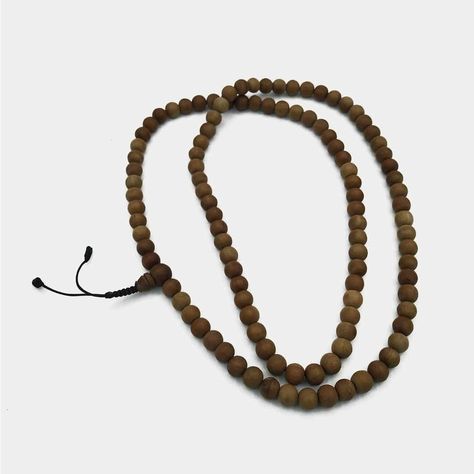 🤩Sandalwood Mala - 20.00€ This beautiful and wonderfully scented sandalwood mala for practice can be worn as a necklace, wrapped around the wrist as a bracelet, or can be used to recite the mantra itself. The 108 9mm or 8mm beads are joined together and are strung on a black or brown cord. Directly from Nepal, Bhutan and India. Fast and safe shipping to all over the world. ⭐ Follow us @tibetanmeditationshop Sandalwood Mala, 8mm Beads, Bhutan, Wrap Around, Mantra, Nepal, India, Bracelet, Beads