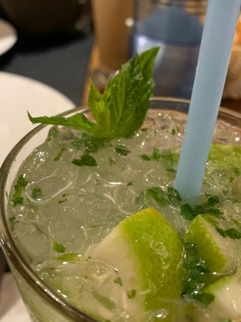 #mojito #datenight #drink Mojito Aesthetic, Mojito Pitcher, Frozen Mojito, Sun Vibes, Big Jar, Body Tattoos, 18th Birthday, Mojito, Date Night