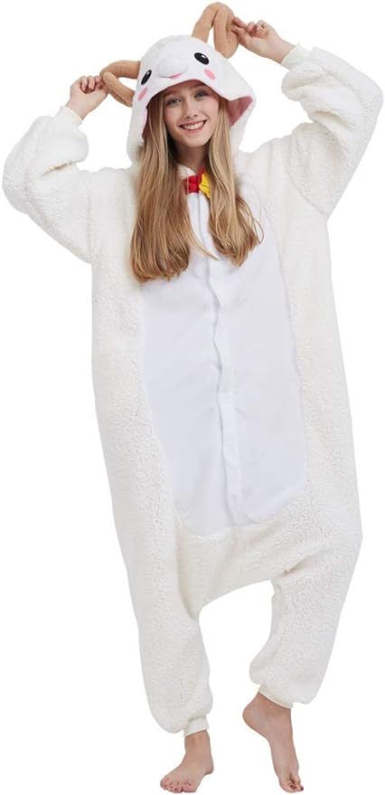 Anime Onesie, Pyjamas Onesie, Lamb Costume, Adult Onesie Pajamas, Animal Halloween Costumes, Animal Onesie, Animal Pajamas, Adult Pajamas, Onesie Pajamas