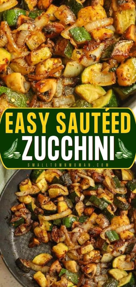 Look no further than the perfect sautéed zucchini! It's ready in just 15 minutes. Healthy and delicious, this summer side dish is one of the best. Plus, this easy zucchini recipe is low-carb! Low Carb Sautéed Zucchini, Saute Zucchini Recipes, Zucchini Recipes Stovetop, Zucchini Recipes Sauteed, Zuchinis Recipe Sauteed, Sauté Zucchini, Zuchinis Recipe Dinner, Stir Fry Zucchini, Seasoned Zucchini