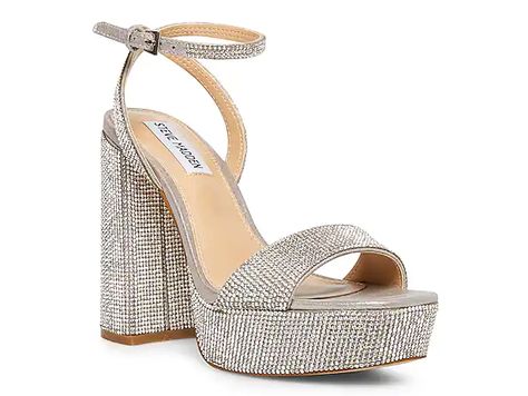 Women's Evening & Wedding Shoes | Event Shoes | DSW Steve Madden Store, Rhinestone Material, Steve Madden Sandals, Statement Shoe, Prom Shoes, Madden Girl, Perfect Shoes, Stevia, Shop Sandals