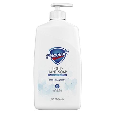 Washes away bacteria. Frequent hand washing helps keep your family healthy. Mi cellar deep cleansing. Fresh clean scent. Safeguard 25-fl oz Antibacterial Hand Soap | 3700079143 Foaming Hand Wash, Watermelon Mint, Cleaning Day, Liquid Hand Soap, Foaming Hand Soap, Clean Scents, Hand Lotion, Health Info, Clean Hands