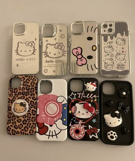 Hello Kitty Phone, Hello Kitty Phone Case, Charmmy Kitty, Hello Kitty Accessories, Girly Phone Cases, Kawaii Phone Case, Iphone Obsession, Pretty Iphone Cases, Pretty Phone Cases