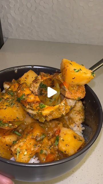 Martina Patryce on Instagram: "Smothered Potatoes,Sausage & Shrimp

Seasonings

•Cajun seasoning 
•Onion Powder
•Garlic Powder
•Smoked Paprika 
•Thyme
•Oregano 
•Old Bay (Just a LITTLE)
•Chili Flakes

#food #cheapmeals #chefmartybae #explore #instagood #recipe  #fyp #cooking #dinner #shrimp" Shrimp Stew With Potatoes, Shrimp And Potatoes, Shrimp And Potatoes Recipes, Smothered Potatoes, Cabbage Recipes Healthy, Shrimp Sausage, Shrimp Seasoning, Diced Potatoes, Chili Flakes