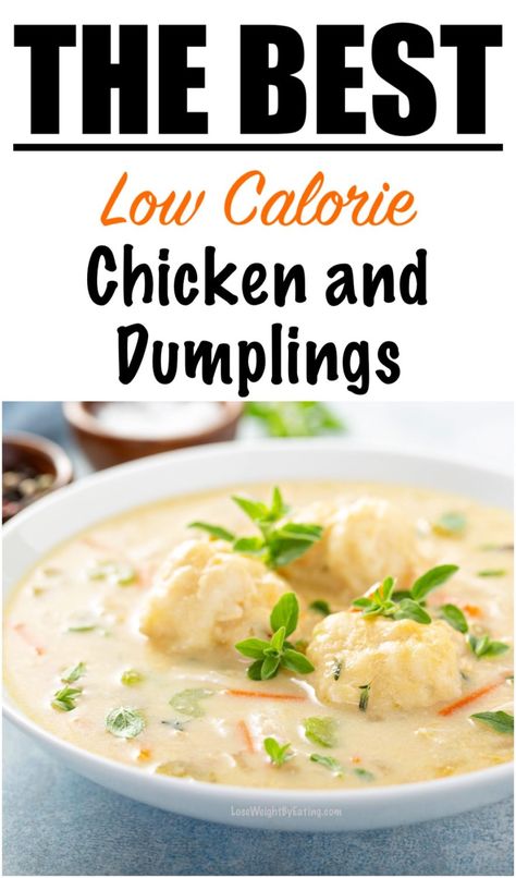 Crockpot Chicken and Dumplings Recipe {LOW CALORIE} Crockpot Chicken And Dumplings Skinnyish, Low Cal Chicken Crockpot Recipes, Healthy Chicken Dumplings Crockpot, Crockpot Chicken And Dumplings Healthy, Low Calorie Chicken And Dumplings, Easy Healthy Chicken And Dumplings, Greek Yogurt Chicken And Dumplings, Low Calorie Crock Pot Chicken Recipes, Weight Watchers Chicken And Dumplings