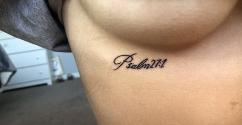 Whom Shall I Fear Tattoo, Fear The Lamb Tattoo, Against Me Tattoo, Me Against Me, Cutesy Tattoos, Psalms 27, Fear Tattoo, Whom Shall I Fear, 27 Tattoo