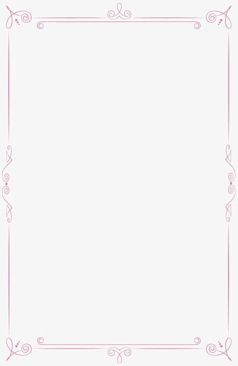 Pink Frame Png Aesthetic, Cute Pink Border Design, Coqquete Border, Pink Frame Aesthetic, Pink Border Aesthetic, Border For Paper, Coquette Border Design, Pink Border Background, Coquette Border