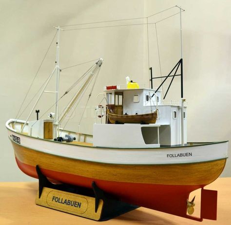 Highly detail wooden model kit of a Norwegian fishing boat. Kit includes:

Laser cut parts
Special produce ayous plywood
Vectorial draw plan
White metal fittings Woods Ideas, Rc Boats Models, Model Boats Building, Model Ship Kits, Wooden Model Boats, Wooden Model Kits, Model Boat Plans, Model Ship Building, Build Your Own Boat