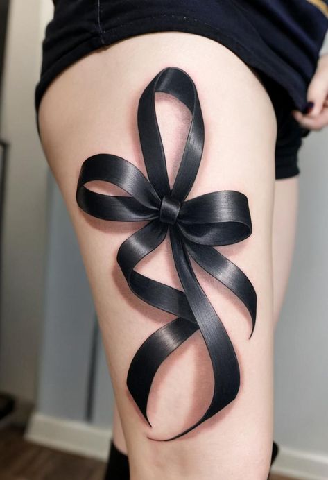 Ribbon tattoos are more than just decorative art; they carry deep meanings, from awareness and support to personal expression. Explore the various designs and the symbolism behind this timeless tattoo choice. Check more at https://tattooshopped.com/177-ribbon-tattoos-symbolism-and-stunning-designs/ Tattoo Ribbon Banner, Ribbon Tattoo Designs, Tattoos Inspo, Timeless Tattoo, Ribbon Tattoos, Chicano Drawings, Knee Tattoo, Awareness Ribbons, Awesome Things