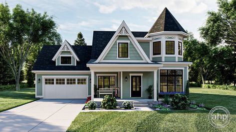 Browse our wide range of house plans from small to deluxe. Choose from a variety of styles including Modern, Contemporary, Craftsman and Farmhouse. Modern Victorian House Plans, Modern Victorian House, Sims4 Build, Modern Victorian Homes, Victorian House Plan, Victorian House Plans, Pretty Homes, Victorian Style House, Casas The Sims 4