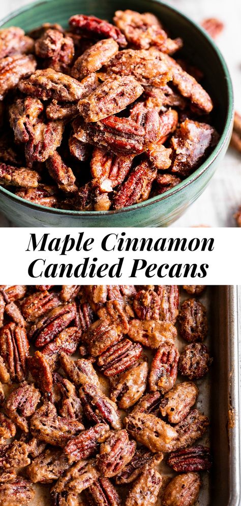 Paleo Candied Pecans, Aip Paleo Desserts, Paleo Recipes Snacks, Paleo Running Momma, Candied Pecans Recipe, Paleo Thanksgiving, Cinnamon Candy, Paleo Salads, Salad Toppers