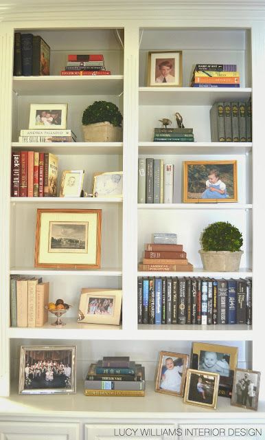 LUCY WILLIAMS INTERIOR DESIGN BLOG: BEFORE AND AFTER: LIVING ROOM BOOKCASE Bookcase Ideas, Styling Bookshelves, Lots Of Books, Decorating Bookshelves, Bookshelves In Living Room, Lucy Williams, Dressing Ideas, Bookcase Styling, Bookcase Decor