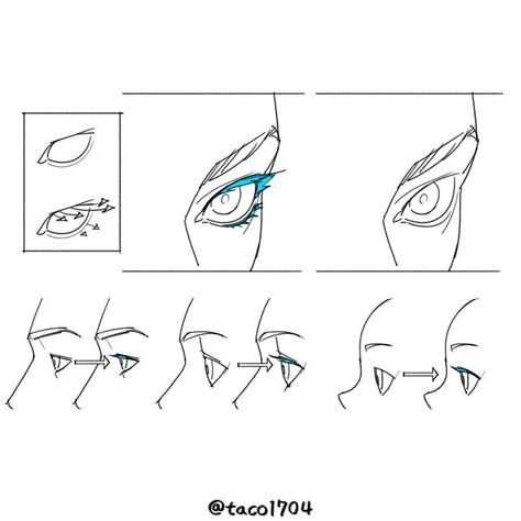 🍬 Procreate Free Brushes 🍬 on Instagram: “How to draw eyelashes by taco1704 (twitter) - Thank you:) ⠀ If you are the author, and against the publication of your content, then write…” Eyelash Drawing Anime, Drawing Eyelashes Anime, Taco1704 Eyes, Eyelashes Reference Drawing, How To Draw Anime Eyelashes, Eyelash Drawing Reference, Eyelashes Reference, Eyelash Reference, Anime Eyelashes Drawing