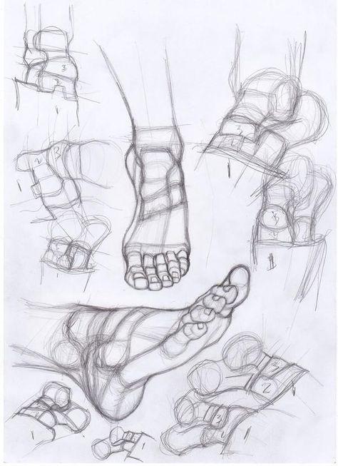 study by StefanoLanza on DeviantArt Feet Drawing, Drawing Legs, Human Anatomy Drawing, Anatomy Sketches, Hand Reference, Drawing Studies, Male Character, Sketches Tutorial, My Drawings