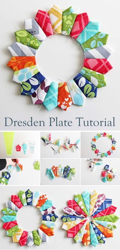 Dresden Plate Tutorial, Hexie Quilts Patterns, Dresden Plate Patterns, Mug Rug Tutorial, Dresden Plate Quilts, Dresden Quilt, Dresden Plate Quilt, Sunflower Quilts, Sewing Machine Projects