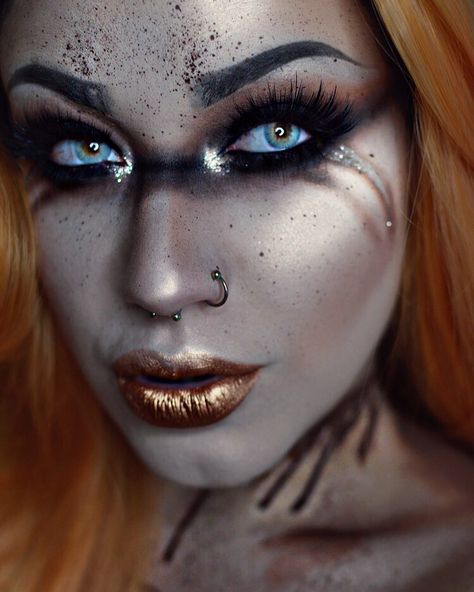 Apocalypse Makeup, Viking Makeup, Mad Max Costume, Max Makeup, Play Makeup, Cute Halloween Makeup, Runway Makeup, Mad Max Fury Road, Crazy Makeup