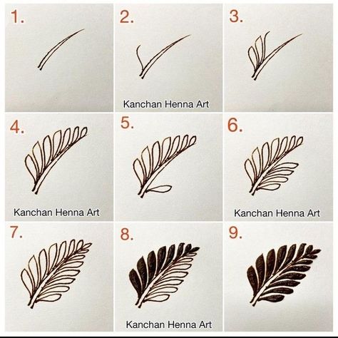 Basic Mehndi Designs For Beginners Step By Step, Step By Step Henna Designs Easy, Mehndi Designs Practice, Beginner Henna Designs Step By Step, Henna Designs Step By Step, Step By Step Mehndi Designs, Mehndi Designs Step By Step, Mehandi Practice, Simple And Easy Mehndi Designs