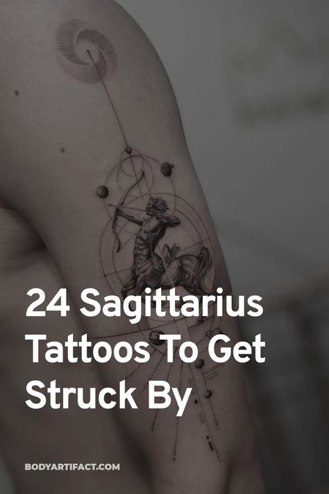 We've collected the best sagittarius tattoos to help inspire your next piece of ink. Zodiac Sagittarius Art, Sagittarius Flower, Sagittarius Constellation Tattoo, Sagittarius Tattoos, Archer Tattoo, Sagittarius Tattoo Designs, Arrow Tattoos For Women, Sagittarius Art, Sagittarius Tattoo