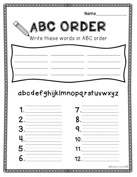 Hey Friends!   What is your favorite part of your day? Without a doubt, it is literacy centers for my students and I!   They love to work co... Spelling Word Activities, Spelling Word Practice, 1st Grade Spelling, Abc Order Worksheet, Vocabulary Strategies, Spelling Lessons, 2nd Grade Spelling, Word Work Centers, Teaching Spelling