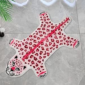 Cartoon Cheetah, Leopard Bathroom, Animal Print Carpet, Leopard Print Rug, Bathroom Cartoon, Leopard Rug, Carpets For Kids, Playroom Rug, Bathroom Rugs And Mats