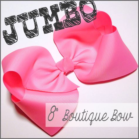 This is one JUMBO boutique hair-bow, perfect for all of you ginormous large hair-bow lovers!  This big hair-bow measures a full 8" across and even better, we can show you how to make your own!  Join us on the blog for complete DIY instructions... Hair Bow Boutique Display, How To Make Big Bows For Hair, Big Hair Bows Diy, How To Make Boutique Hair Bows, Boutique Hair Bows Diy Tutorials, Homemade Bows For Hair, Bow Size Chart, How To Tie A Hair Bow, How To Make Hair Bows Step By Step