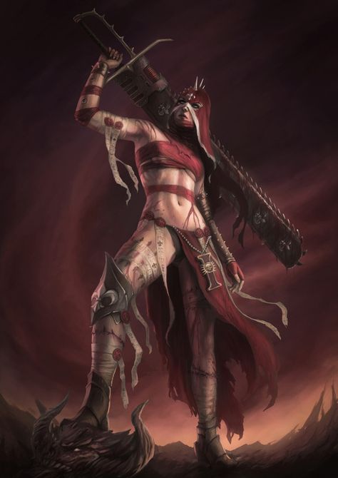 Sister Repentia Sisters Of Battle 40k, 40k Female, Sisters Of Silence, 40k Sisters Of Battle, Dark Heresy, Battle Fan, Adepta Sororitas, Screen Art, 40k Artwork