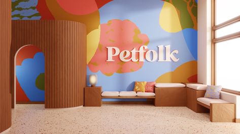 Zero Reimagines the Vet Experience for Petfolk - World Brand Design Society Virtual Care, Cat Hotel, Dog Hotel, Logo And Identity, New Identity, Vet Clinics, Modern Pet, Clinic Design, Brand Strategist