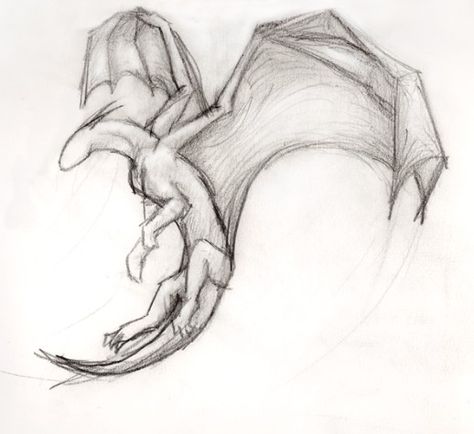 Furia buia a matita Simple Dragon Drawing, Cool Dragon Drawings, Dragon Sketches, Drawing Dragons, Ako Kresliť, Drawing Bases, Výtvarné Reference, Flying Dragon, Drawing Eyes