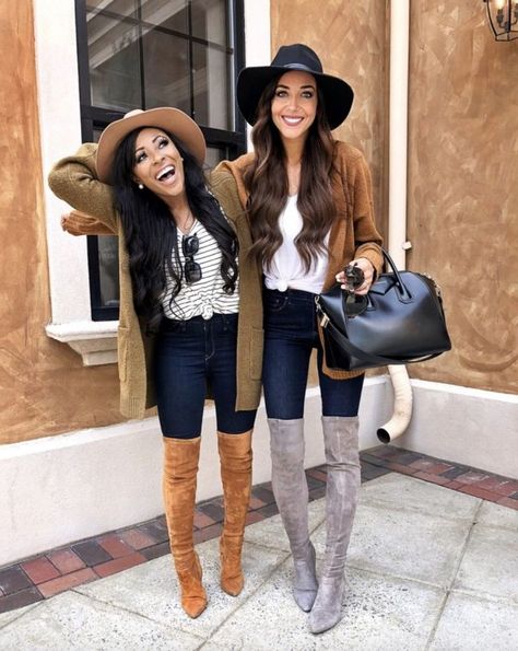 Thighhighboots Outfits, Grey Thigh High Boots, Arizona Fashion, Thigh High Boots Outfit, Over The Knee Boot Outfit, Camel Boots, Bota Over, Knee Boots Outfit, High Boots Outfit