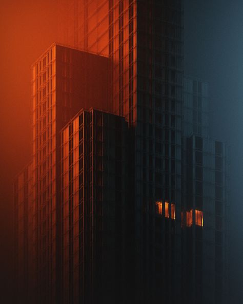 Dark City, Cyberpunk City, Neo Noir, Adobe Photoshop Lightroom, Brutalism, Blade Runner, City Aesthetic, Concept Architecture, Photoshop Lightroom