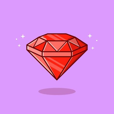 Diamond Cartoon, Diamond Illustration, Gem Logo, How To Draw Anything, Crystal Illustration, Jewel Logo, Candy Drawing, Diamond Symbol, Diamond Outline