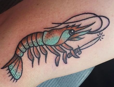 Shrimp Tattoo, Wings Tattoo Meaning, Ant Tattoo, Wheel Tattoo, Learn To Tattoo, Bicycle Tattoo, Food Tattoos, Sea Tattoo, Water Tattoo