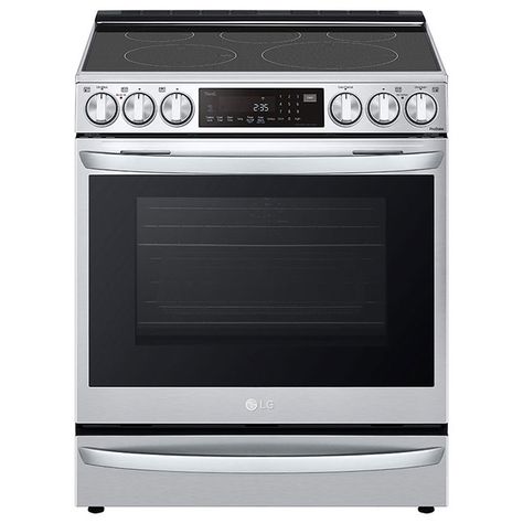 Lg Appliances, Slide In Range, Induction Range, Glass Cooktop, Single Oven, Feed A Crowd, Electric Cooktop, Oven Cleaning, Electric Range