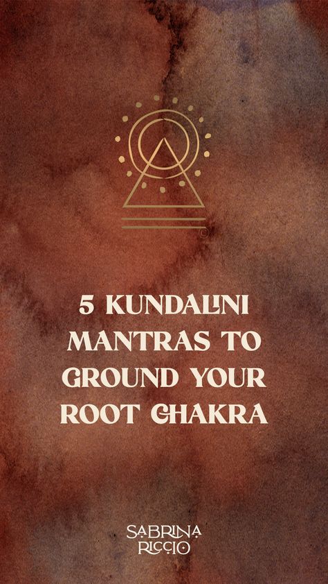 5 Kundalini Mantras to Ground your Root Chakra » sabrinariccio.com Chakra Meditation Guided, Kundalini Mantra, Guru Ram Das, The Root Chakra, Kundalini Meditation, Chakra Health, Root Chakra Healing, Chakra Activation, Yogi Bhajan