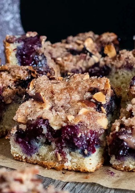 Blueberry Streusel Coffee Cake, Paleo Cakes, Gluten Free Brunch Recipes, Gluten Free Coffee Cake, Cookies Sans Gluten, Blueberry Streusel, Gluten Free Brunch, Gluten Free Blueberry Muffins, Gluten Free Coffee