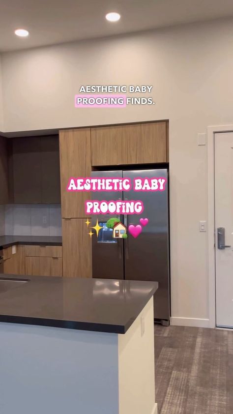 #momfinds my favorite aesthetic baby proofing finds 🏡✨💕 Love staying safe in style. | LaTreese Atkins | Tollan Kim · Aesthetic Child Proof Furniture, Baby Proof Storage, Childproof Decorating, Childproof Living Room, Babyproof House, Kid Proof Living Room, Baby Proof Living Room, Baby Proof Entertainment Center, Baby Proof Tv Stand