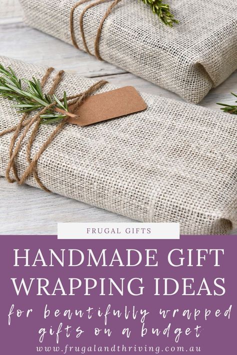 Handmade Hamper, Sustainable Gift Wrap, Frugal Christmas, Gift Wrapping Inspiration, Gift Wrapping Ideas, Zero Waste Gifts, Fabric Gift Wrap, How To Wrap, Gift Box Template