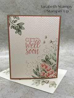 Get Well Soon Stampin Up Cards, Stampin Up Healing Hugs Card Ideas, Healing Hugs Stampin Up Cards, Get Well Cards Stampin Up Stamp Sets, Stampin Up Get Well Soon Cards, Get Well Stampin Up Cards, Su Get Well Cards, Diy Get Well Soon Cards, Stampin Up Get Well Cards