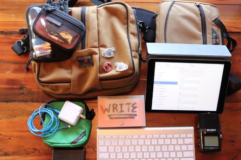 A Mobile Writing Setup. I have a wife, three kids, and a… | by Matthew Maszczak | The Writing Cooperative Writing Setup, Camp Nanowrimo, Apple Laptop Macbook, Apple Laptop, 2023 Vision, Writing Prompt, Time And Space, A Desk, Everyday Carry