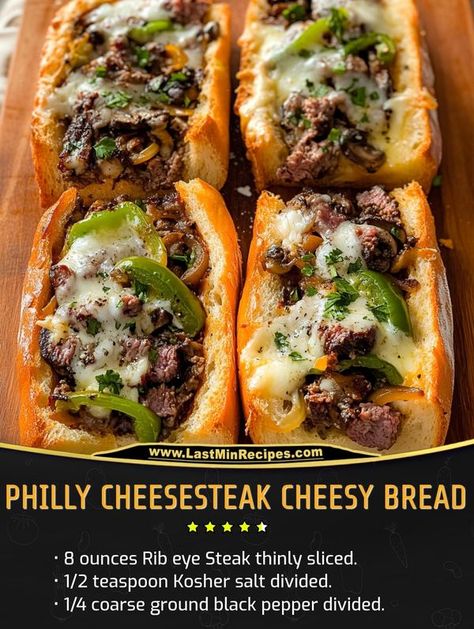 Steak Meals, Russ Lee, Crunchy Bread, Ree Drummond Recipes, Roast Beef Dinner, Grain Brain, Gordon Ramsay Recipe, Gourmet Food Plating, Cheese Steak