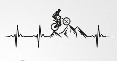 Bycicle Tatoos, Mountain Bike Tattoo Ideas, Mtb Tattoo, 3 Crosses Tattoo Design, Tattoo Bike, Mountain Bike Tattoo, Iron Man Tattoo, Bicycle Tattoo, Bike Boots