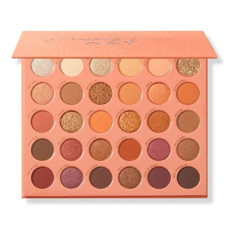 Get the ColourPop Smokin’ Hot Pressed Powder Palette at 20% Off Colourpop Blush, Peach Margarita, Colourpop Super Shock, Dream Makeup, Colourpop Eyeshadow, Powder Palette, Room Vanity, Zodiac Elements, Makeup For Black Skin