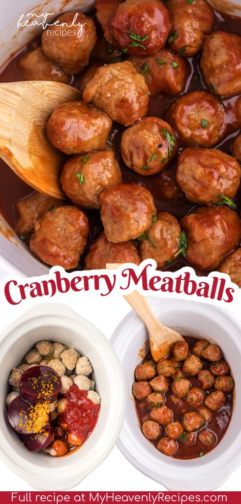 cranberry meatballs Best Meatball Appetizer Recipe Crockpot, Meatball And Weenies Crockpot, Turkey Cranberry Meatballs Crockpot, Appetizer Crockpot Meatballs, Cranberry Turkey Meatballs Crockpot, Frozen Chicken Meatballs Crockpot, Crockpot Appetizers Thanksgiving, Thanksgiving Appetizers Meatballs, Gravy Meatballs Crockpot