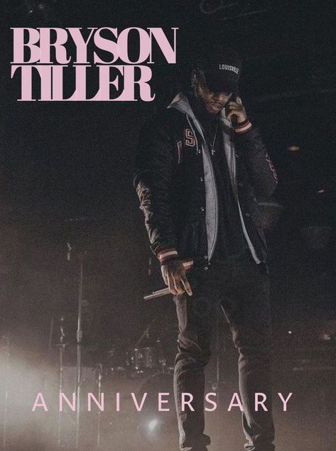 made by me! Bryson Tiller Anniversary Album Poster Bryson Tiller Poster, Hoco Poster Ideas, Bryson Tiller Wallpaper, Canvas Bed, Poster Anniversary, Anniversary Poster, Printable Wall Collage, Music Poster Ideas, Bryson Tiller