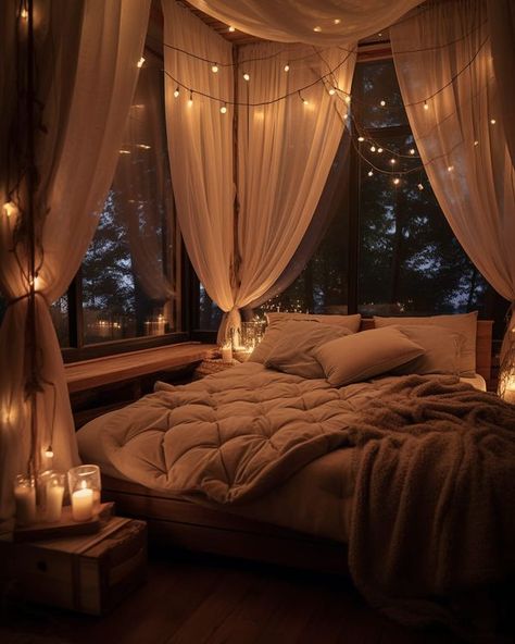 Cuddle Room, Coziest Bedroom, Bedroom Ideas Romantic, Cosy Room, Comfy Bed, Cozy Place, Comfy Cozy, Beautiful Scenery, Cozy Bed