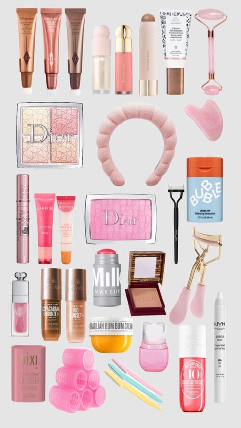 Preppy Makeup, Makeup Bag Essentials, Sephora Skin Care, Perfect Skin Care Routine, Top Makeup Products, Makeup Needs, Fancy Makeup, Pretty Skin Care, Skin Care Items