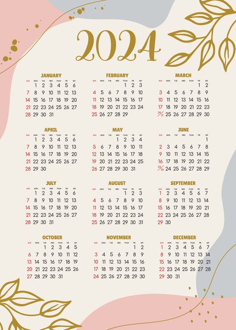 Download the Calendar 2024 - All months - National Holidays. Calendar commemorative dates and holidays 27546679 royalty-free Vector from Vecteezy for your project and explore over a million other vectors, icons and clipart graphics! National Holiday Calendar, Peraturan Kelas, Free Planner Pages, Holidays Calendar, Pola Kotak, Calendar Design Template, Kalender Design, 달력 디자인, Study Planner Printable