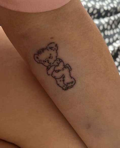 Stomper Harry Styles Tattoo, Harry Styles Bear Tattoo, Minimal Harry Styles Tattoo, Harry Styles Leg Tattoo, Harry Tattoo Styles Inspired, Harry Styles Bunny Tattoo, Duplicity Tattoo, Harry Styles Stamp Tattoo, Harry Styles Tatooes Idea