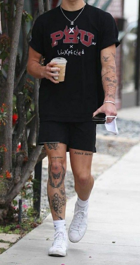 108 Tattoo, Thigh Tattoo Men, Knee Tattoos, Tattoo Ideas Males, Shin Tattoo, Tatted Men, Country Tattoos, Palm Tattoos, Tattoo Inspiration Men