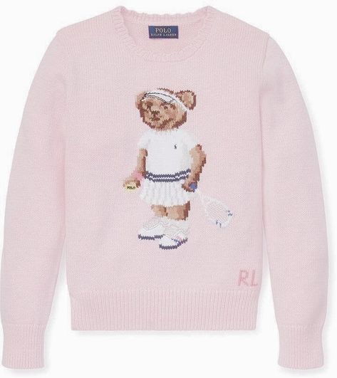 Teddy Bear Sweater, Bear Sweater, Cotton Jumper, Stockholm Fashion, Cute Everyday Outfits, Ralph Lauren Sweater, Really Cute Outfits, Girly Outfits, Looks Style